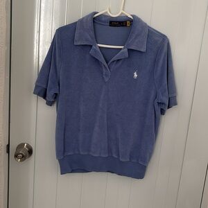 Polo Ralph Lauren Lavender Terry Polo Shirt
